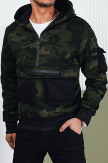 Férfi kapucnis pulóver Szín Camo DSTREET BX5654