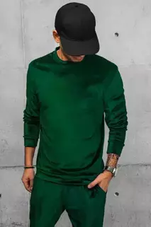 Férfi szabadidő pulóver Szín Zöld DSTREET BX5532