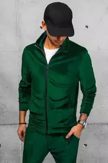 Férfi szabadidő pulóver Szín Zöld DSTREET BX5536