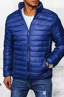 Kék szinű férfi téli steppelt dzseki Dstreet TX4406