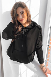 Női kapucnis pulóver BIGI Szín Fekete DSTREET BY1180