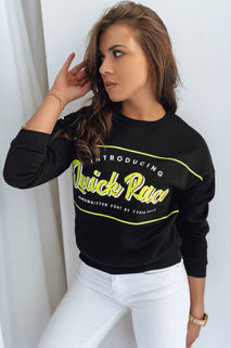 Női szabadidő pulóver RACE Szín Fekete DSTREET BY0825z