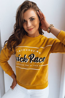 Női szabadidő pulóver RACE Szín Sárga DSTREET BY0827z