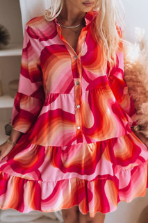 Oversize női ruhá BRANTONA Szín Rózsaszín DSTREET EY2043z