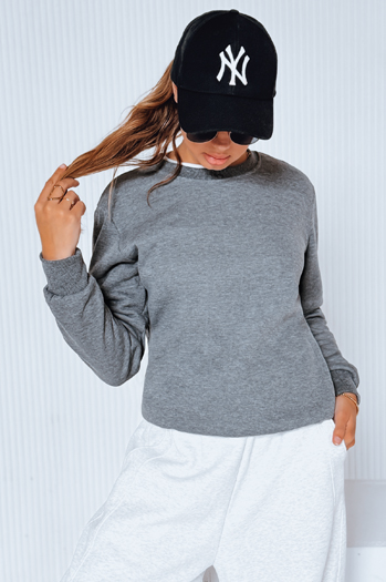 Női nem kapucnis pulóver FASHION II Szín Antracit DSTREET BY0151