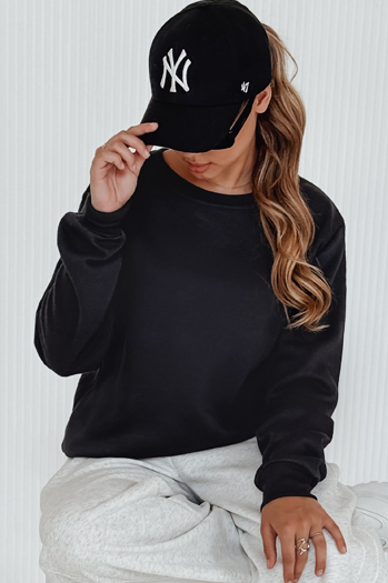 Női nem kapucnis pulóver FASHION II Szín Gránátkék DSTREET BY0559