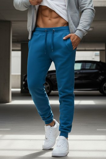 Férfi melegítőnadrág kék Dstreet UX3632