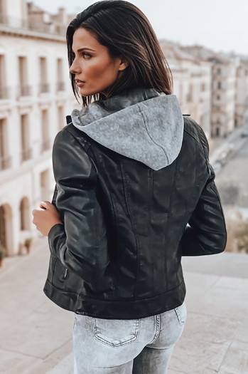 Női kabát KENZA fekete Dstreet TY2875 TY2875