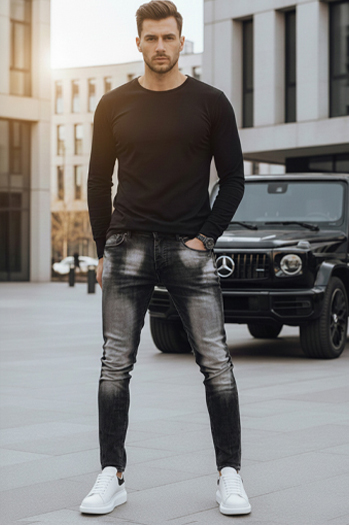 Férfi farmernadrág Szín Fekete DSTREET UX3818