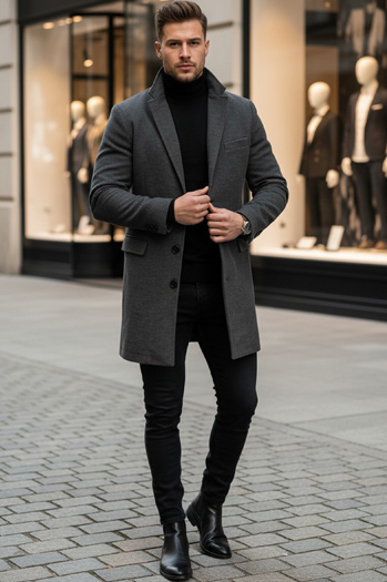 Férfi kabát camel színben CX0441