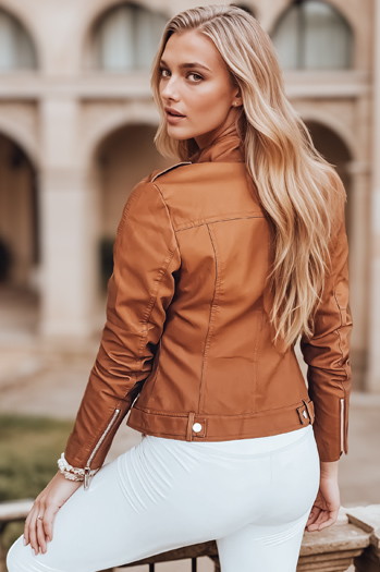 TERLA camel női ramones dzseki Dstreet TY3039
