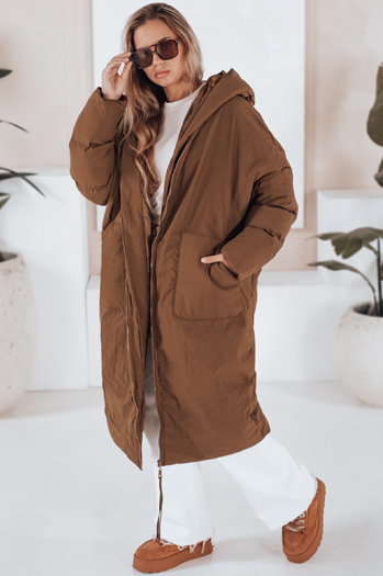 Női dzseki MELVIN camel Dstreet TY3238