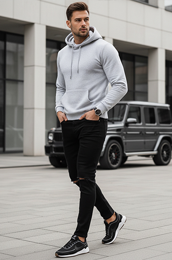 Férfi farmernadrág Szín Fekete DSTREET UX3852