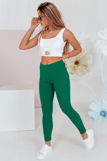 Női leggings CALIFORNIA TEAM zöld Dstreet UY1413 Női leggings CALIFORNIA TEAM zöld Dstreet UY1413