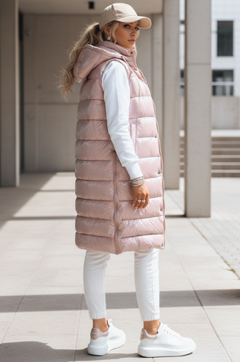 Női steppelt mellény GANTINI Szín Rózsaszín DSTREET TY3740