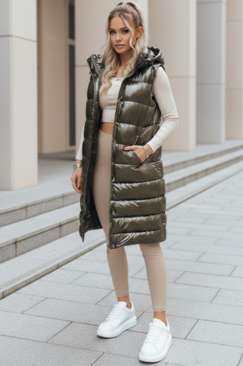 Női steppelt mellény GANTINI Szín Zöld DSTREET TY3747