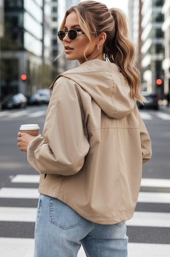 Női oversize dzseki CATRAL Szín Sötétbézs DSTREET TY4190