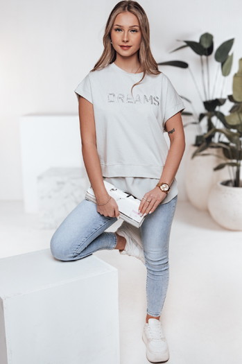 Női DREAMY pisztácia póló Dstreet RY2520