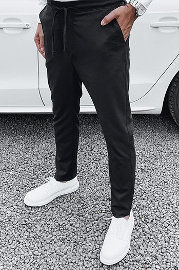 Férfi fekete nadrág Dstreet UX4413