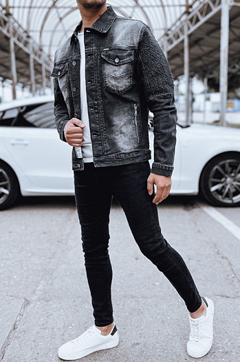 Kurtka męska czarna Dstreet TX4719