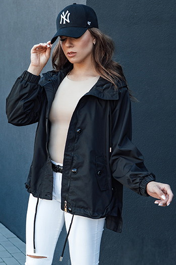 Kurtka damska przejściowa BELART czarna Dstreet TY4459