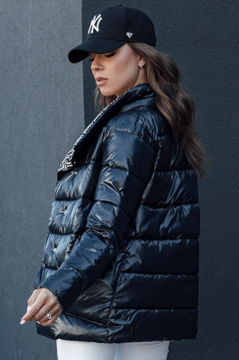 Kurtka damska DELSY granatowa Dstreet TY4465