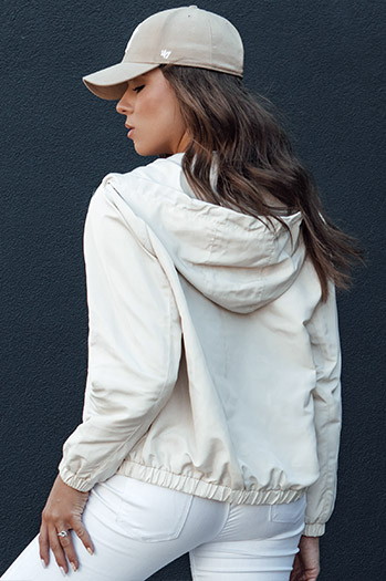 Kurtka damska przejściowa BELIJ beżowa Dstreet TY4471