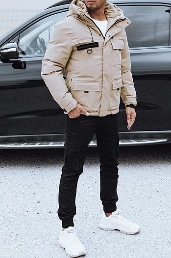 Kurtka zimowa męska morelowa Dstreet TX4776