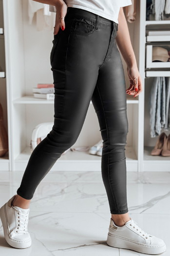 BLACKVIBE női nadrág fekete Dstreet UY2253