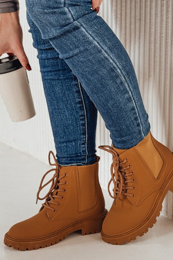 Női GRIPWAY camel csizma Dstreet ZY0582 ZY0582