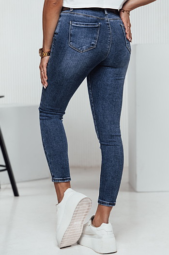 Női farmer nadrág BUTTONFIT skinny kék Dstreet UY2313 Dstreet UY2313