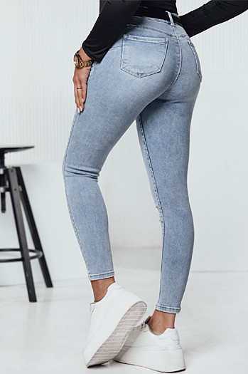 Női farmer nadrág FITTYCHIC push up kék Dstreet UY2315 UY2315