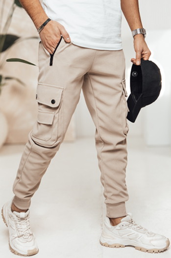 Férfi cargo nadrág khaki Dstreet UX4470 UX4470