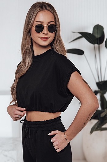 Női szett CHICBASE fekete Dstreet AY1121