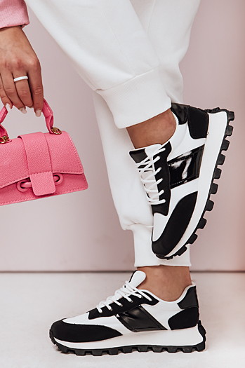 Női sportos tornacipő EASYSTEP fekete Dstreet ZY0614 ZY0614