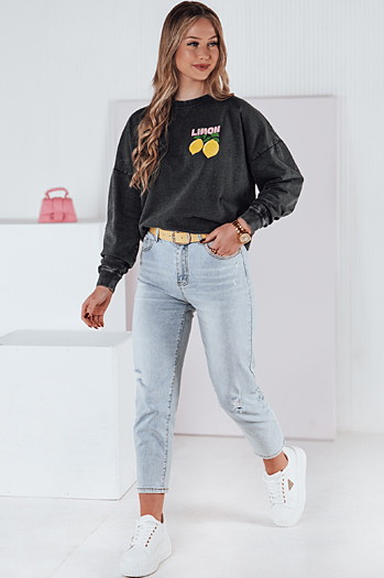 Női farmer mom fit nadrág JEANMOMENT Dstreet UY2358