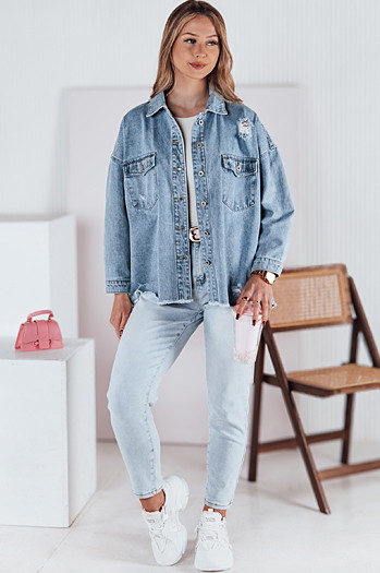 Női farmernadrág SLIMLOVE Dstreet UY2346 SLIMLOVE Dstreet UY2346