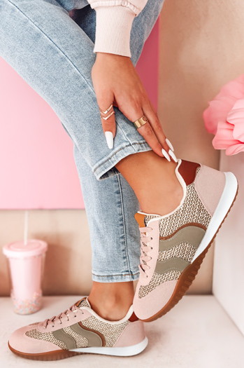 Női sportcipő INFAMES pink Dstreet ZY0783 ZY0783