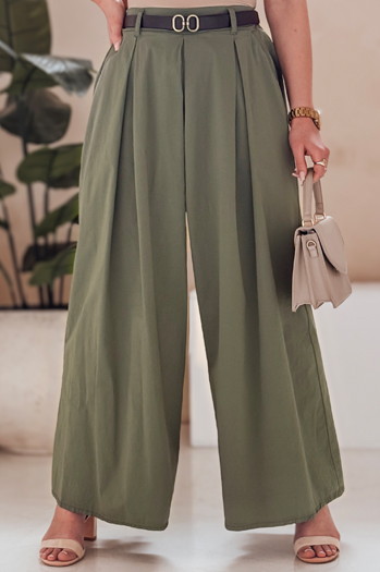 FLOWES khaki csíkos szoknya-nadrág Dstreet UY2593