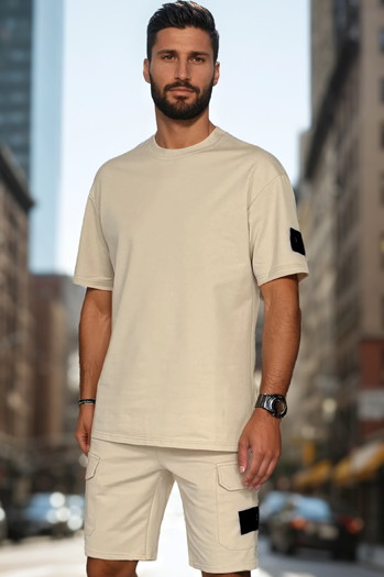Férfi khaki szett Dstreet AX0808