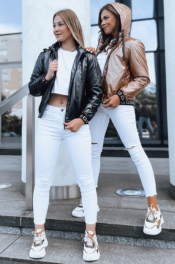 Női Bomber BOMBESS fekete Dstreet TY4912 TY4912