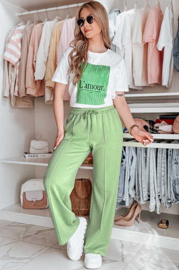 Női melegítőnadrág DRESSANIK zöld Dstreet UY2698