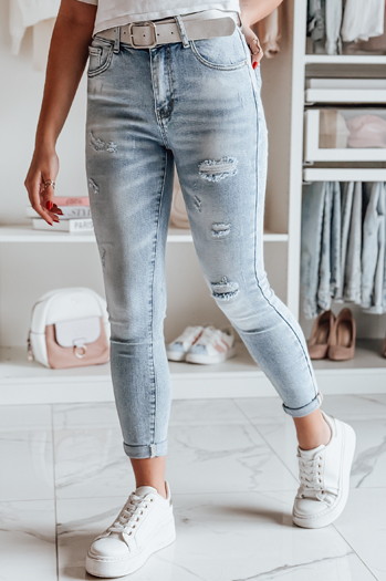 Női farmer nadrág FASHIONIX kék Dstreet UY2708