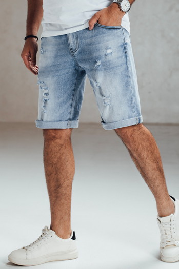 Férfi farmer rövidnadrág kék Dstreet SX2561