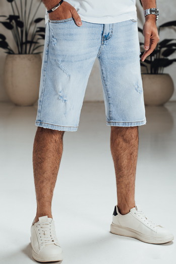 Férfi farmer rövidnadrág kék Dstreet SX2566