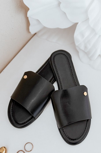 Női CHICBASE flip-flopok fekete Dstreet ZY0939