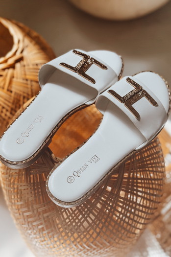 Női GOLDISH flip-flop fehér Dstreet ZY0940 ZY0940