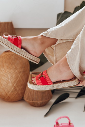 MISSWAVE női flip-flop piros Dstreet ZY0948