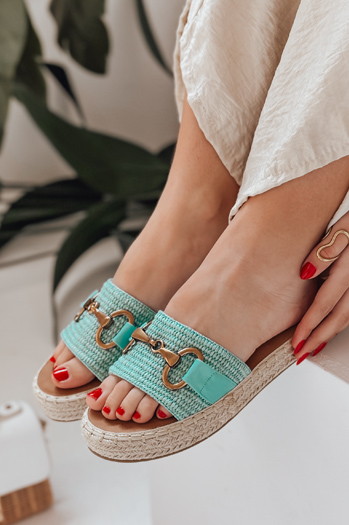 MISSWAVE női flip-flop zöld Dstreet ZY0949 ZY0949