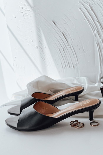 DORIMI női flip-flopok fekete Dstreet ZY0973